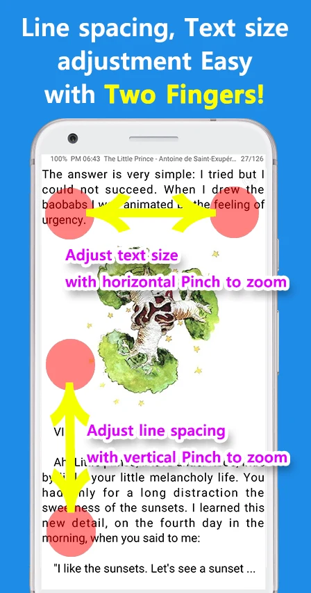 EasyViewer-PDF,epub,Text,TTS screenshot