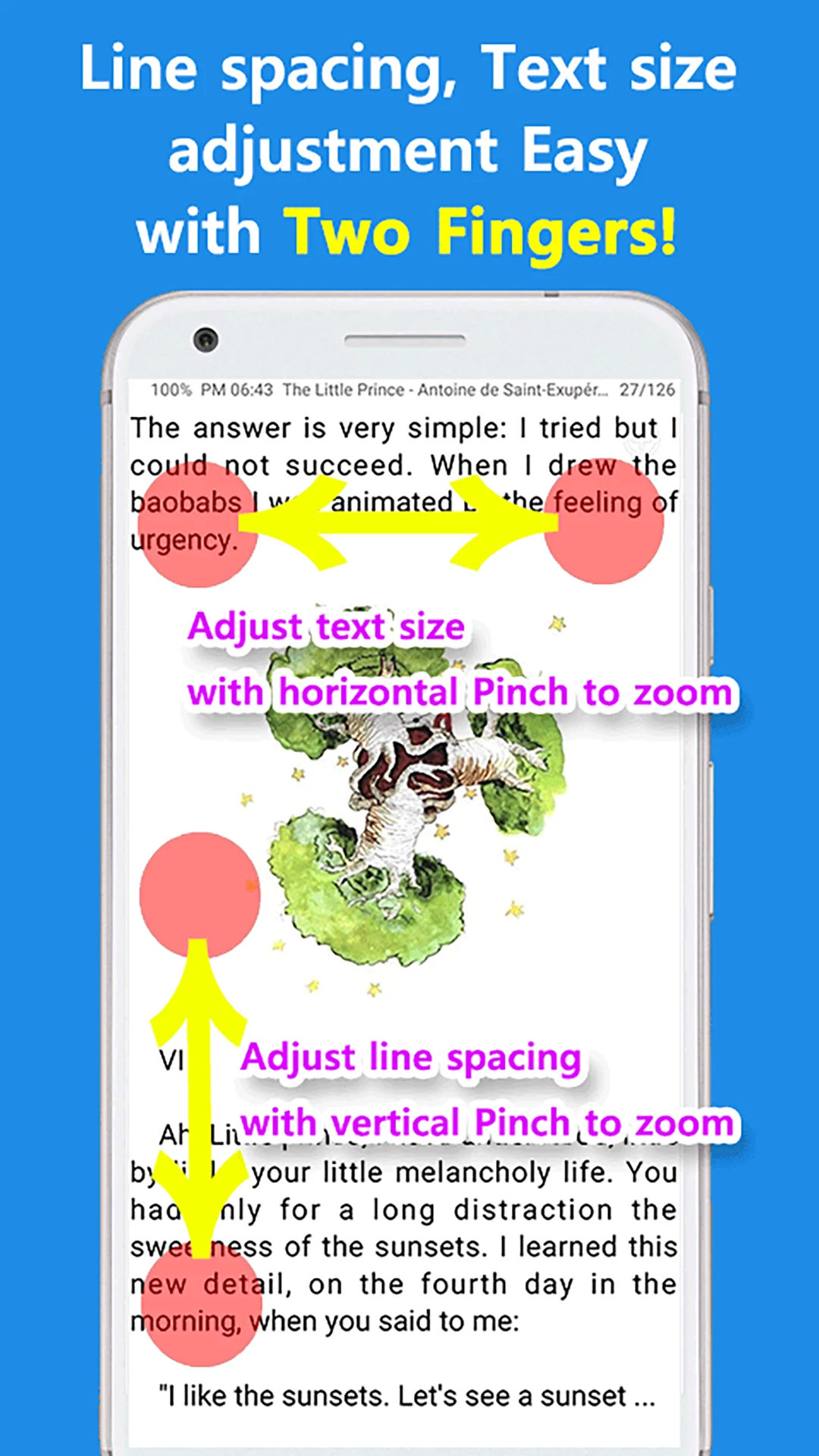 EasyViewer-PDF,epub,Text,TTS screenshot