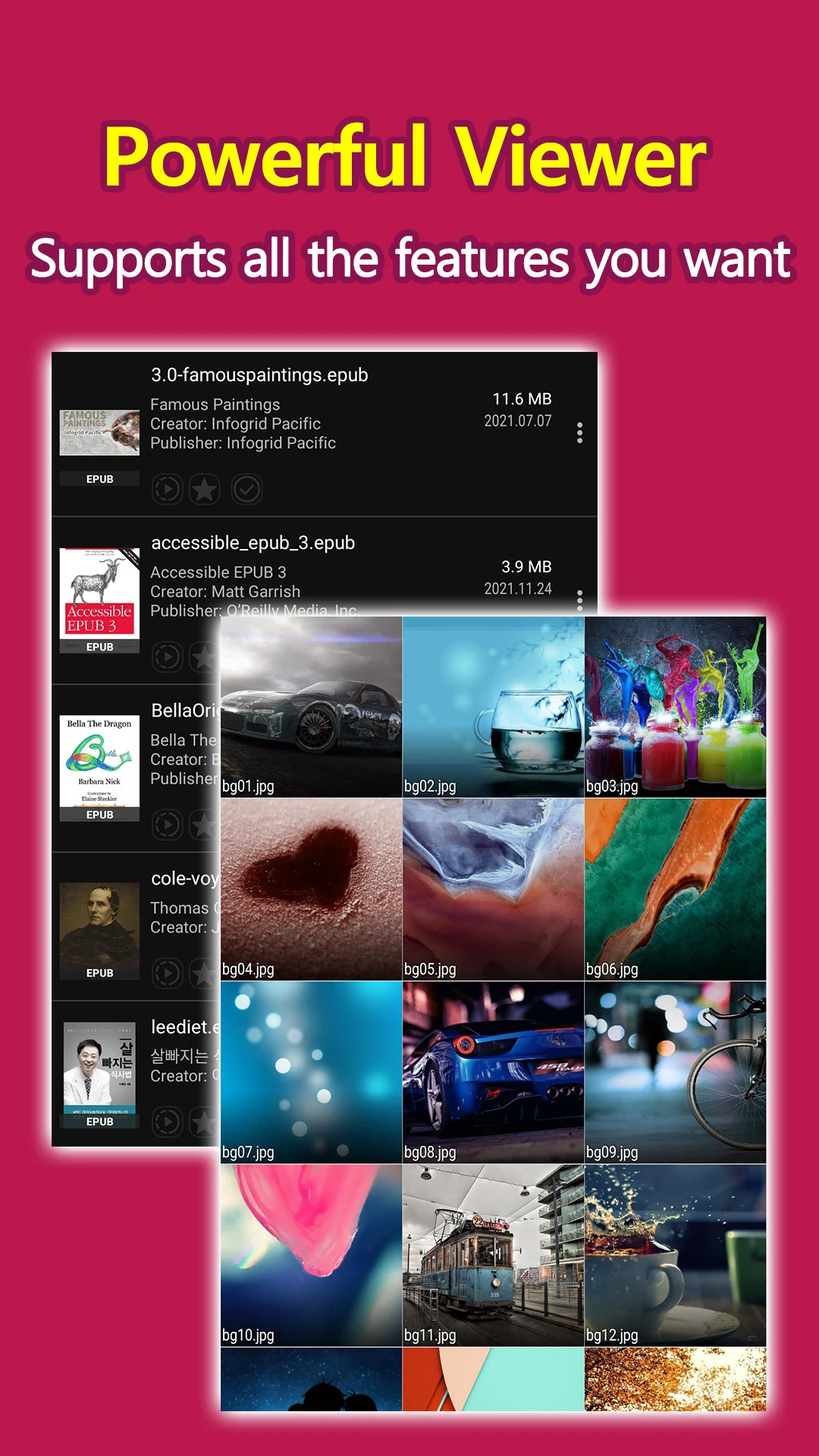 EasyViewer-PDF,epub,Text,TTS screenshot