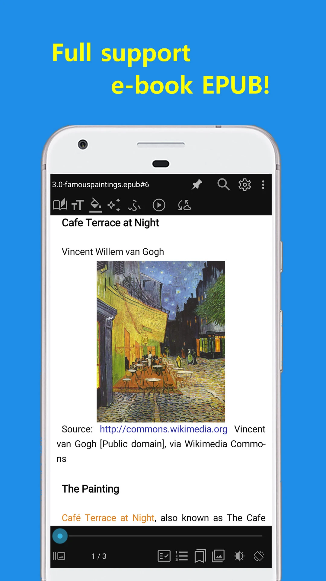 EasyViewer-PDF,epub,Text,TTS screenshot